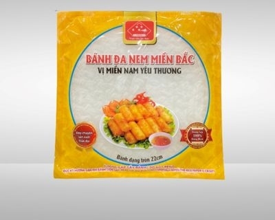 Bánh Đa Nem Miền Bắc Vị Miền Nam Yêu Thương Tròn 22cm